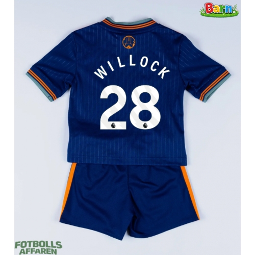 Newcastle United Joe Willock #28 Tredjeställ Barn 2025-26 Kortärmad (+ Korta byxor)